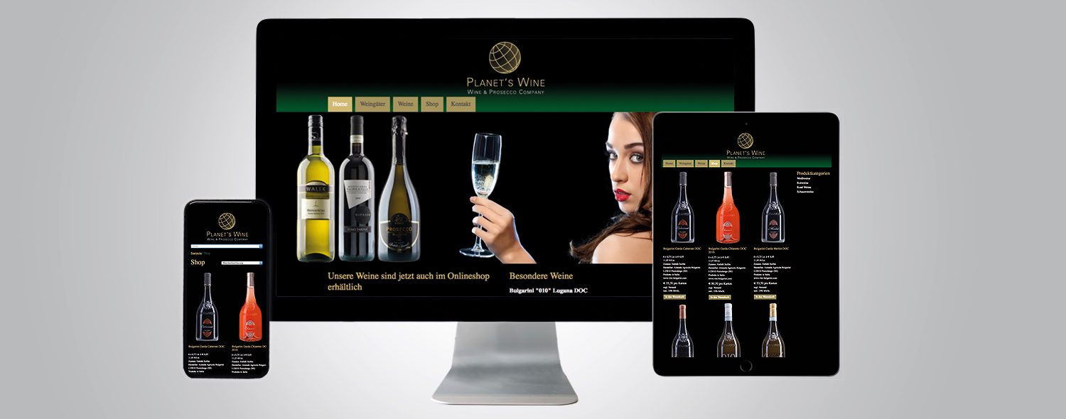 Beispiel Wein Onlineshop