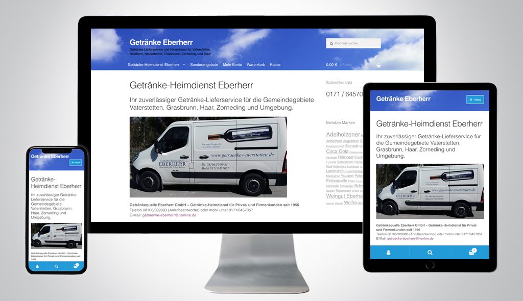 Getränke Onlineshop Eberherr