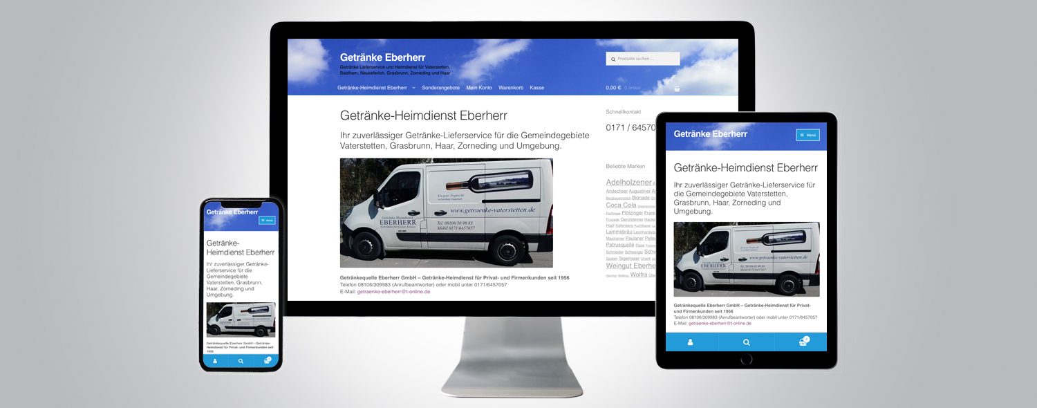 Getränke Onlineshop Eberherr